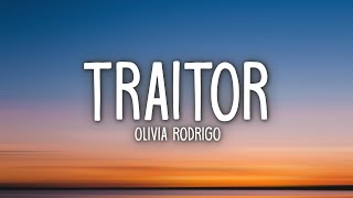 Olivia Rodrigo  traitor Lyrics [upl. by Etteniotnna353]