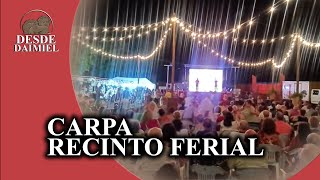 Carpa del Recinto ferial  Feria 🎢 Daimiel 2024 [upl. by Odlanir]