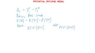 potential outcome model [upl. by Lotti]