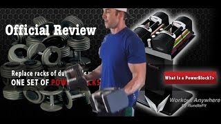 Powerblock Dumbbell Curls [upl. by Ploch]