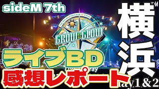 シャニ＆デレPによるSideM7thライブ《横浜公演》BD感想レポート SideM7th [upl. by Allina]