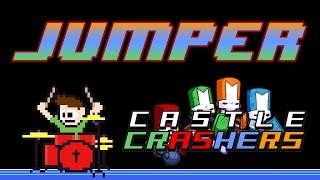 Castle Crashers  Jumper Drum Cover  The8BitDrummer [upl. by Alidus]