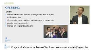 Presentatie bachelor Bestuurskunde en publiek management [upl. by Ringsmuth]