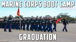 USMC GRADUATION  Bravo amp November Company Distinguished Honor Graduates [upl. by Etnoval28]