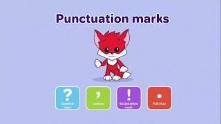 English Quiz For Kids  Punctuation  Learn English for Kids [upl. by Cannon]