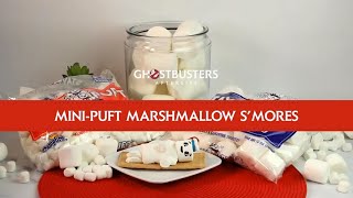 GHOSTBUSTERS AFTERLIFE – National S’mores Day MiniPuft Recipe [upl. by Matheson]