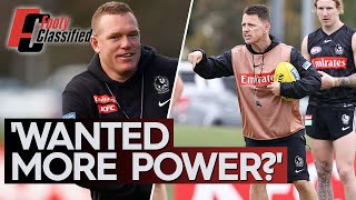 Friction between key Magpie figures in Footy Boss absence  Footy Classified [upl. by Auod]