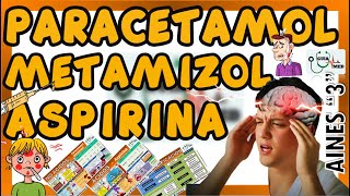 PARACETAMOL PARA QUE SIRVE ESTE MEDICAMENTO PARACETAMOL METAMIZOL Y ASPIRINA  GuiaMed [upl. by Wauters]