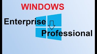 Comment changer Windows entreprise vers Pro sans perte de données TUTO [upl. by Claudy]