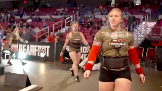 Worlds Strongest Woman u73kg  2023 Official Strongman Games [upl. by Oznofla855]