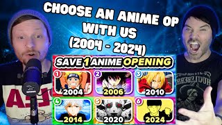 Choose One Anime Op Per Year With Us 2004 2024 [upl. by Nelhsa]