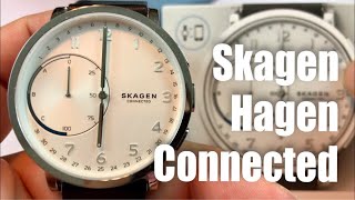 Skagen Hagen Connected Hybrid Smartwatch Review [upl. by Air570]