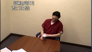 Israel Keyes Interview May 29 2012 [upl. by Priestley]