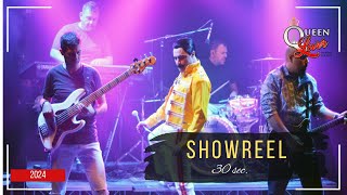 Showreel 30 sec 2024  Queen Lover Queen tribute band [upl. by Yeclehc]