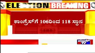 India TodayAxis Exit Poll Congress Is Expected To Be The SingleLargest Party With 106118 Seats [upl. by Aihn]