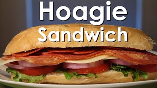 Hoagie Sandwich  Salami Pepperoni amp Provolone [upl. by Sarnoff]