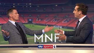 Carragher and Neville have HEATED debate about Tottenham  MNF [upl. by Caldwell178]