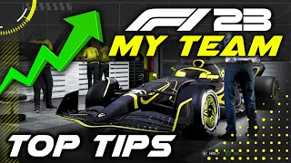 F1 23 MY TEAM CAREER 7 Tips for F1 23 Create A Team Career to Improve Your Team amp Experience [upl. by Gabriellia]