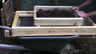 DIY Compost Sifter [upl. by Rothenberg211]