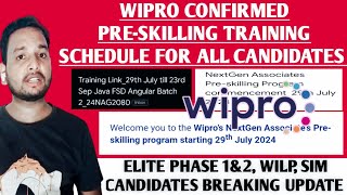 Wipro Candidates Training Biggest Change Update😳  Survey Form  Connect Session Onboarding Update [upl. by Jensen]