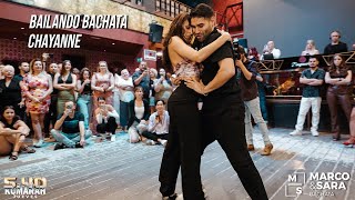 BAILANDO BACHATA  CHAYANNE  workshop Marco y Sara bachata style BAILANDO EN KUMARA 540 MADRID [upl. by Chapland]