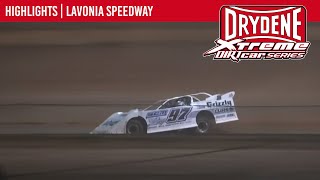 Drydene Xtreme DIRTcar Series Late Models Lavonia Speedway February 25 2022  HIGHLIGHTS [upl. by Lissa]