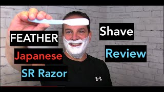 Feather SR Japanese Razor Shave Review [upl. by Jameson963]