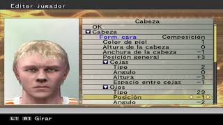 Ronald Koeman Face PES 6 con Editor interno [upl. by Nagaem519]