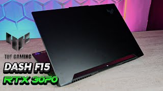 ASUS TUF DASH F15 REVIEW DE LA NOTEBOOK GAMER MAS HERMOSA Y POTENTE CON RTX 3070 EN 2024 [upl. by Konstantine]