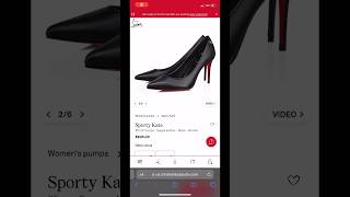 SO KATES AT TARGET redbottoms louboutin christianlouboutin target targethaul dupes [upl. by Orazal581]