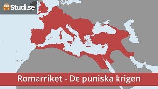 Romarriket  De puniska krigen Historia  wwwbinogise [upl. by Anirdna]