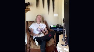 Jerry Cantrell  IG Live quotAtonequot QampA [upl. by Cnahc]