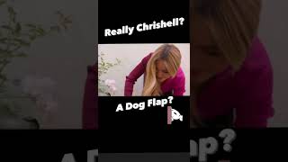 Chrishell Going Through a Dog Door For a Bet in Sellingsunset [upl. by Aowda]