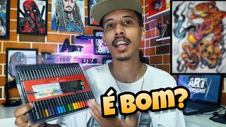 TESTANDO Faber Castell Super Soft É bom   Pontos Positivos e Negativos [upl. by Ahcirt]