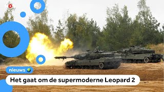 Westerse landen overleggen of Oekraïne moderne tanks krijgt [upl. by Akimak]