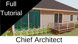 Chief Architect Full tutorial [upl. by Eduino]