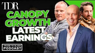 Canopy Growth Stock CEO on Earning Release  Trade to Black [upl. by Yakcm457]