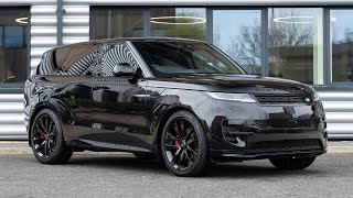 2023 Land Rover Range Rover Sport D300 Dynamic SE  Santorini Black  Walkaround 4K [upl. by Mcmullan]