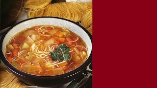 SOPA DE ALETRIA COM FEIJÃO  RECEITAS [upl. by Quill]