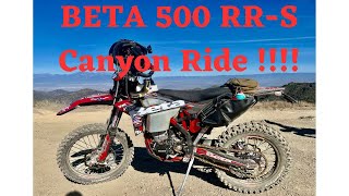 Beta 500 RRS Canyon Ride [upl. by Jaddan166]