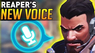 Overwatch  Reapers NEW VOICE ACTING Replaced ALL Voice Lines [upl. by Ellebanna]