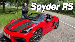 Why The Spyder RS is Porsches Best Factory Boxster Ever And Why I Dont Want One  TheSmokingTire [upl. by Fachanan]