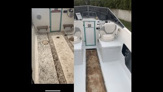 DIY Boat Seat boxes and Esky  cooler box  fibreglass and insulated foam [upl. by Isej]