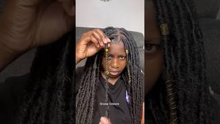 Locs AccessoriesFaux locs jewelry How To crochet individual faux locs [upl. by Ative797]