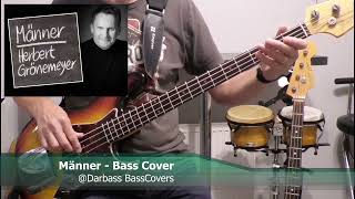 Herbert Grönemeyer Männer  Bass Cover 🎧 [upl. by Ledairam]