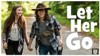 Carl and Enid  Let Her Go  The Walking Dead Music Video [upl. by Inneg]