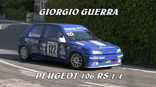 SALITA VITTORIO VENETO CANSIGLIO 2024  GIORGIO GUERRA  PEUGEOT 106 RS 1400  VIDEO BY BELLUNOVIDEO [upl. by Aksoyn]