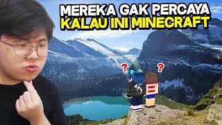 Temen Gw Gak Percaya Kalau Gw Bisa Bikin Minecraft SEREALISTIS Ini [upl. by Aiva]