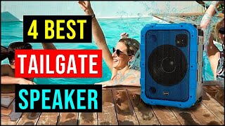 Top 4 Best Tailgate Speaker 2023  Best Tailgate Speakers  Reviews [upl. by Josh]