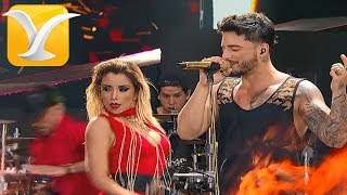 Maluma  La temperatura  Festival de Viña del Mar 2017 HD 1080p [upl. by Ivar]